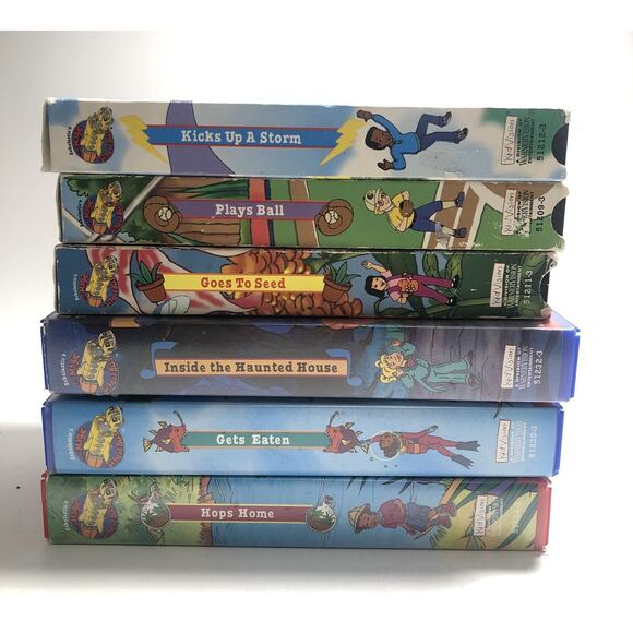 Scholastic's The Magic School Bus VHS Lot of 6 Goes To Seed Ball Storm Home - Picture 1 of 5